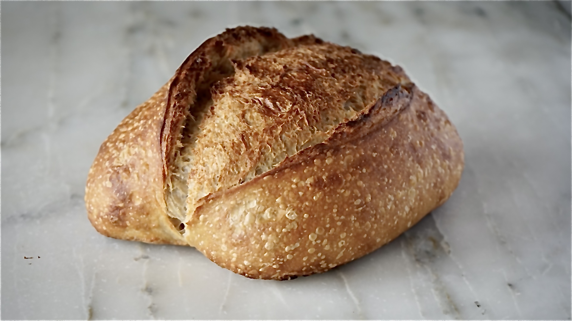The Quantum Baker's Revelation artisan sourdough loaf